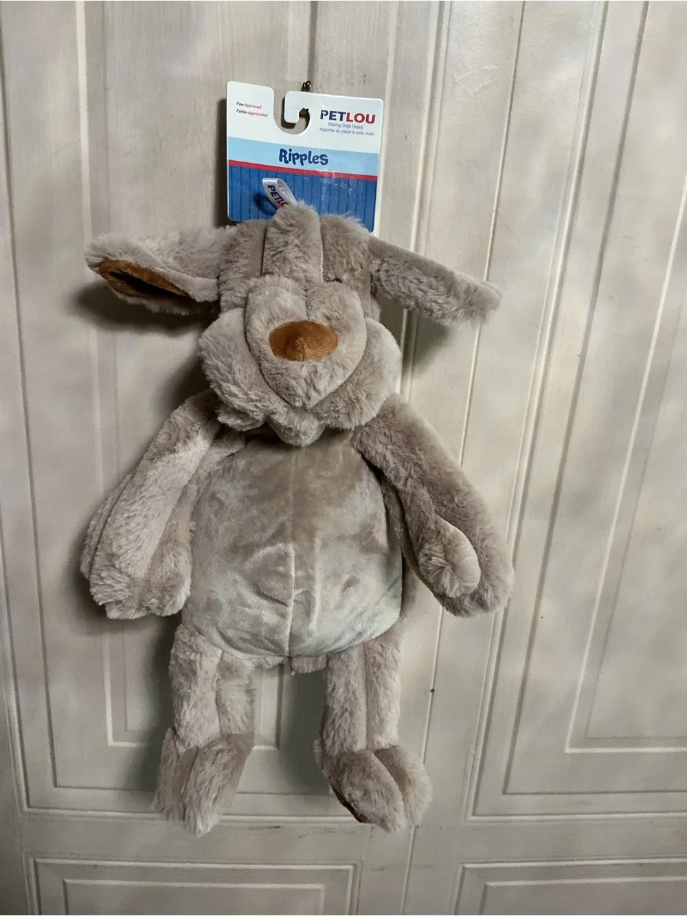 - - Petlou dog toy 18 very Solf clinker & squeaker.Donkey